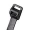 Panduit Cable Tie, 34-1/2 in L, 10 in Max Bundle Dia., Black, Nylon 6/6, 250 lb Strength, 100 PK PRT10EH-C0 - alternate 1